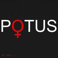 Potus Hillary Clinton USA-Made Doggie Bandana thumb 2
