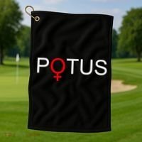 Potus Hillary Clinton Golf Towel thumb 1