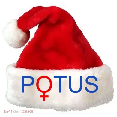 Potus Hillary Clinton Santa Hat