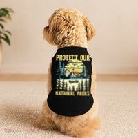 Protect Our Us National Parks Hiking & Camping Lover Doggie Tank thumb 2