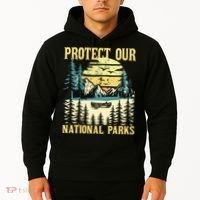Protect Our Us National Parks Hiking & Camping Lover Hoodie thumb 2