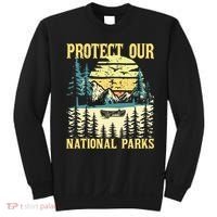 Protect Our Us National Parks Hiking & Camping Lover Sweatshirt thumb 0