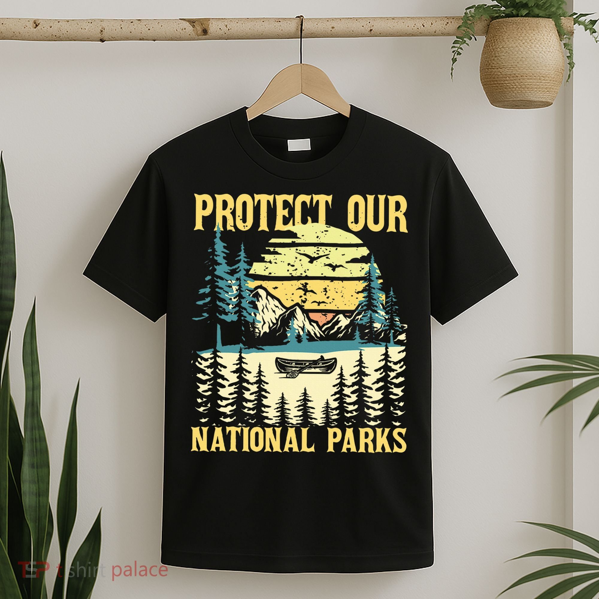Protect Our Us National Parks Hiking & Camping Lover T-Shirt