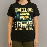 Protect Our Us National Parks Hiking & Camping Lover T-Shirt thumb 4