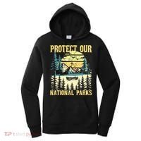Protect Our Us National Parks Hiking & Camping Lover Women's Hoodie thumb 0