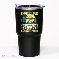 Protect Our Us National Parks Hiking & Camping Lover Tumbler thumb 0