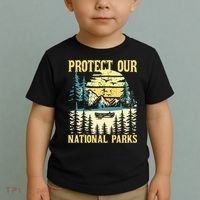 Protect Our Us National Parks Hiking & Camping Lover Toddler T-Shirt thumb 2