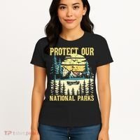 Protect Our Us National Parks Hiking & Camping Lover Women's T-Shirt thumb 4