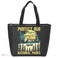 Protect Our Us National Parks Hiking & Camping Lover Tote Bag thumb 0