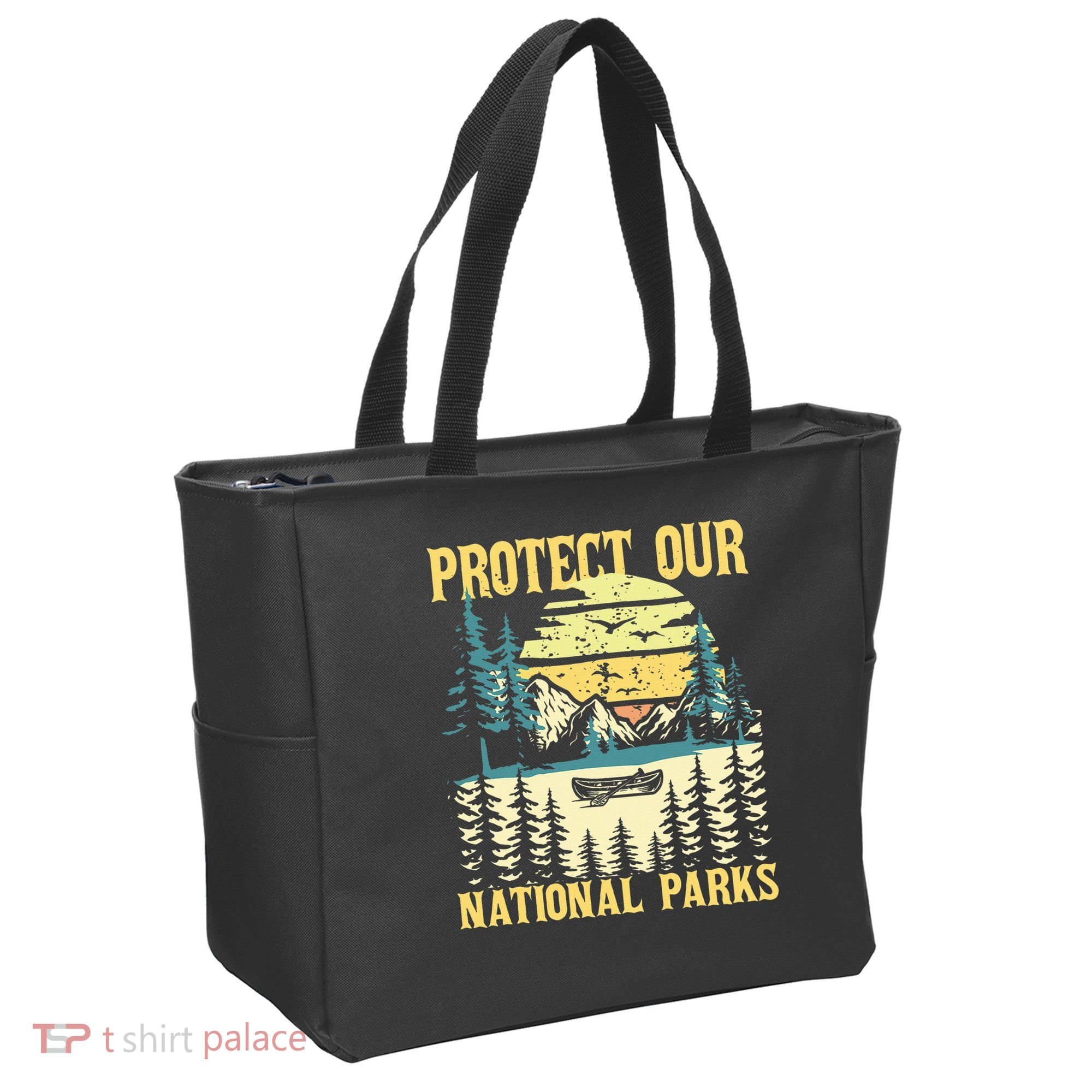 Protect Our Us National Parks Hiking & Camping Lover Tote Bag