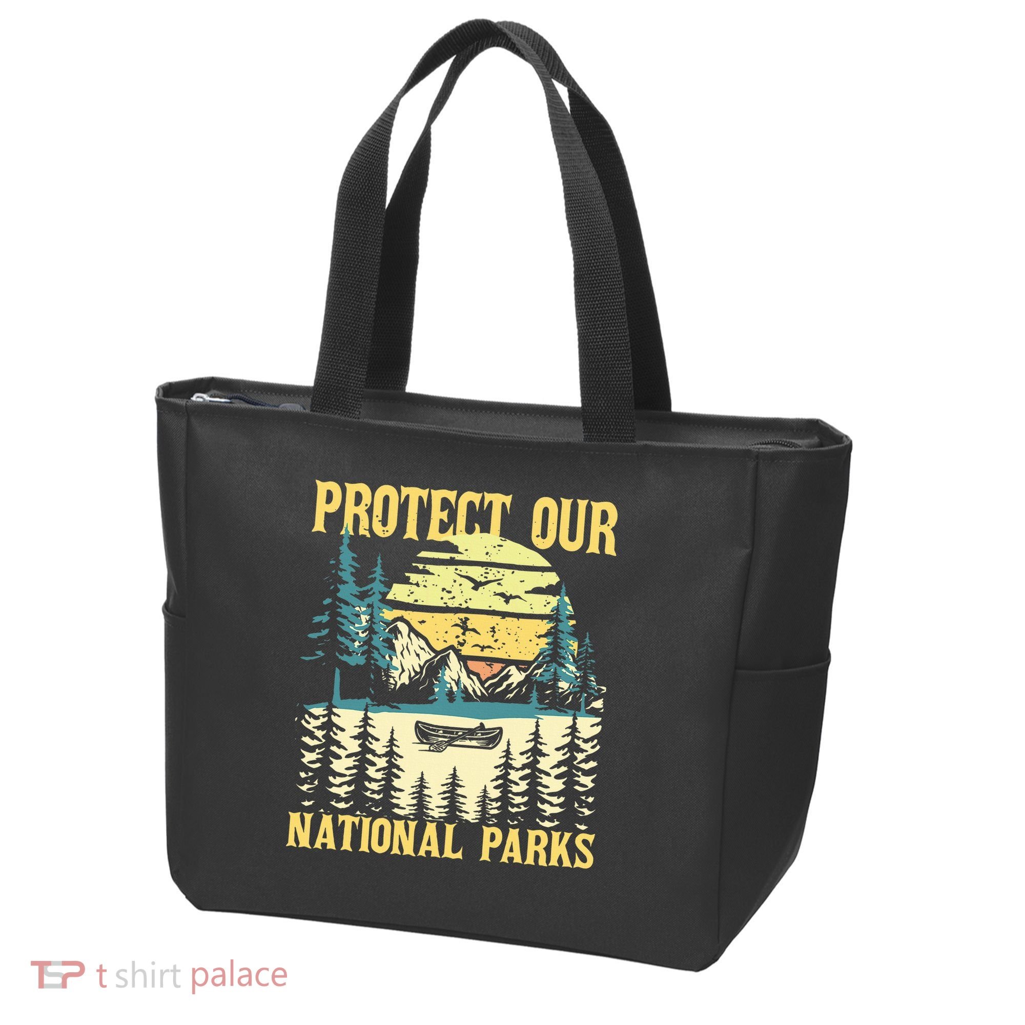 Protect Our Us National Parks Hiking & Camping Lover Tote Bag