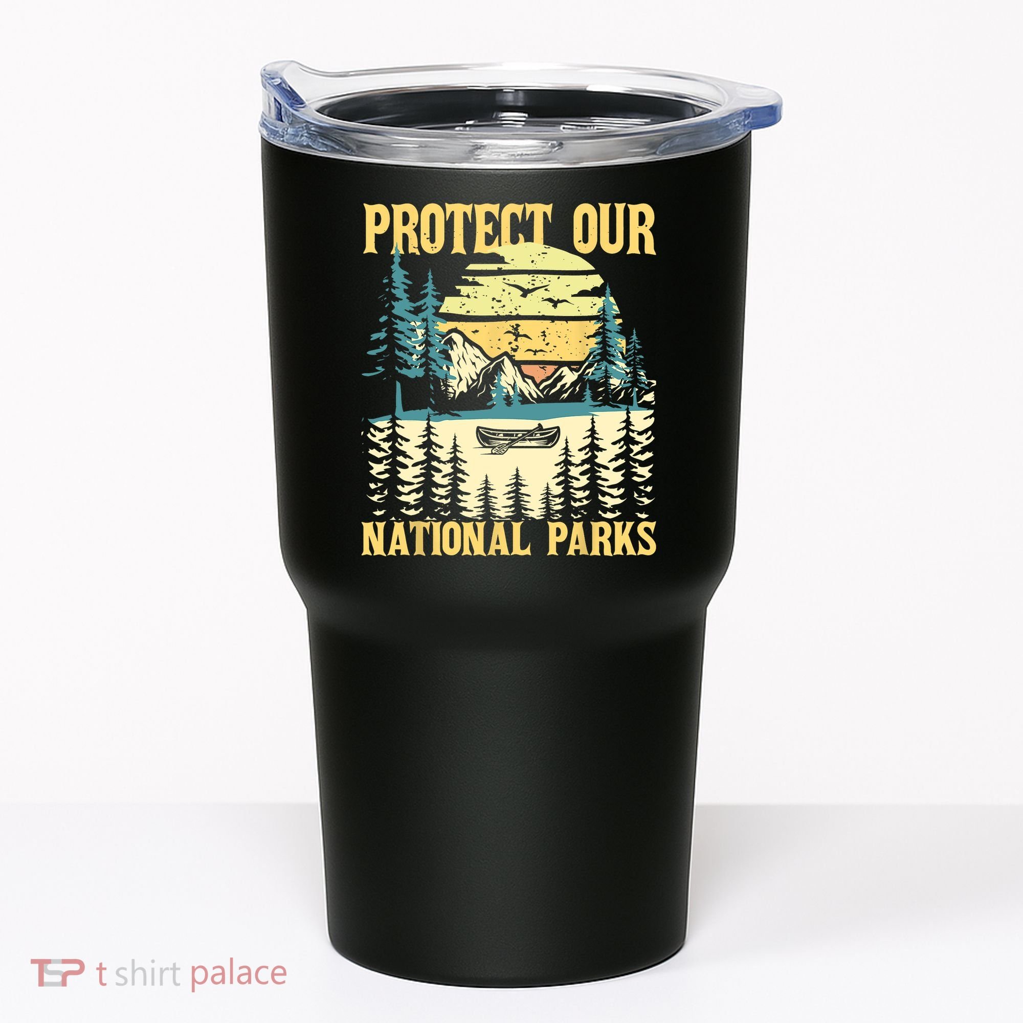Protect Our US National Parks Hiking & Camping Lover Tumbler