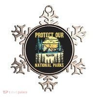 Protect Our US National Parks Hiking & Camping Lover Ornament thumb 0