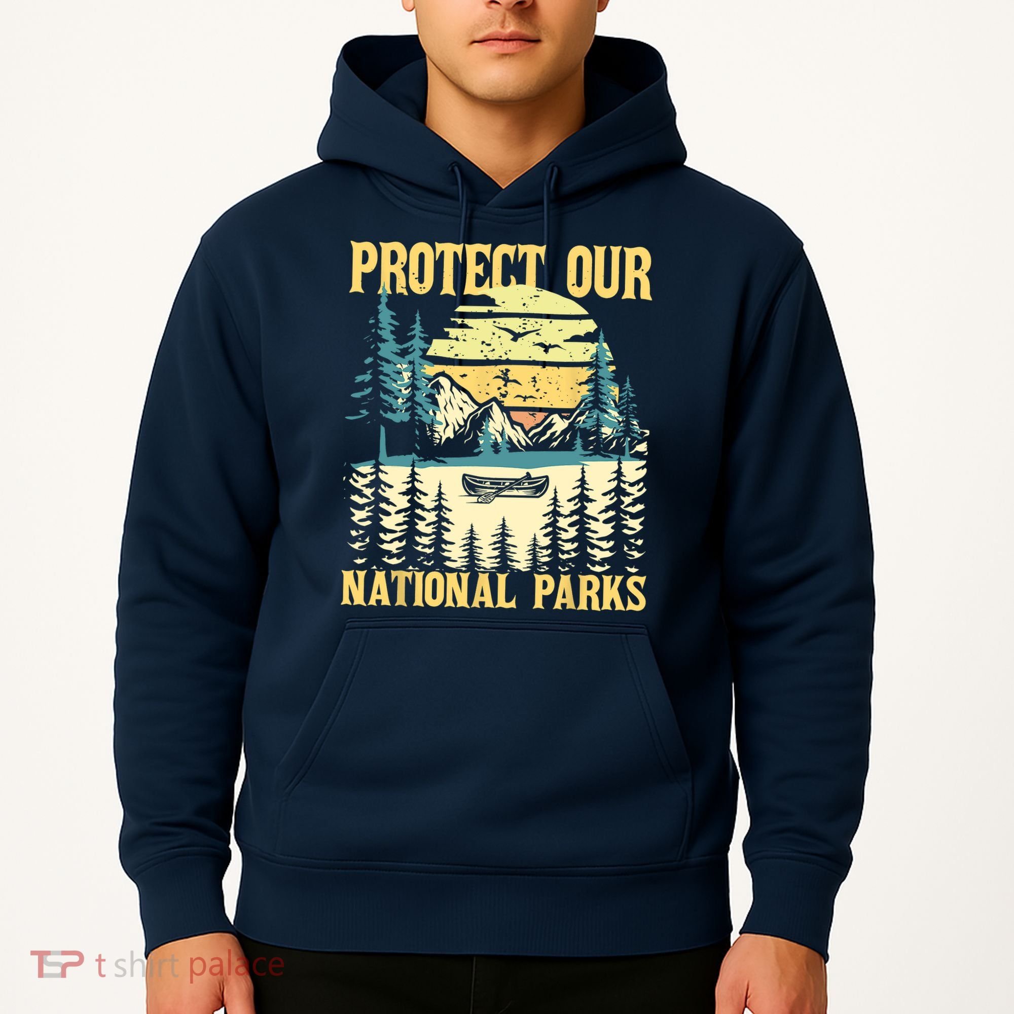 Protect Our US National Parks Hiking & Camping Lover Hoodie