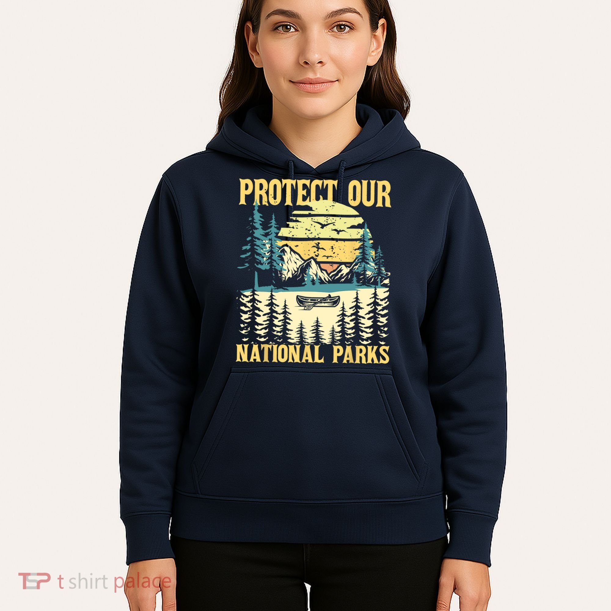 Protect Our US National Parks Hiking & Camping Lover Hoodie