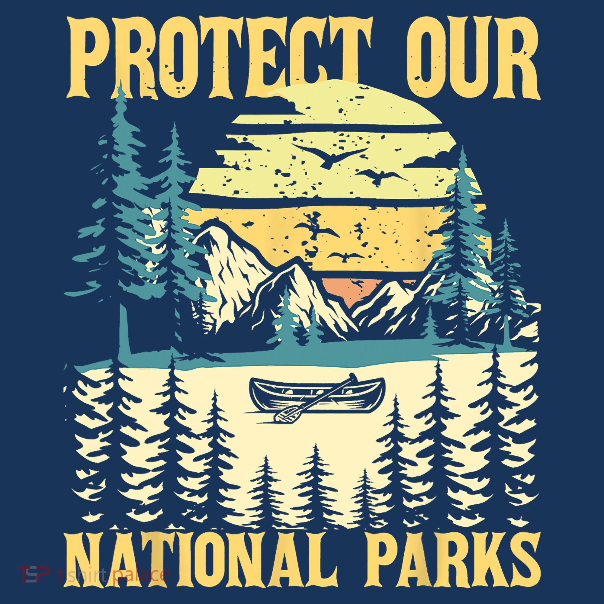 Protect Our US National Parks Hiking & Camping Lover Women's Tank Top