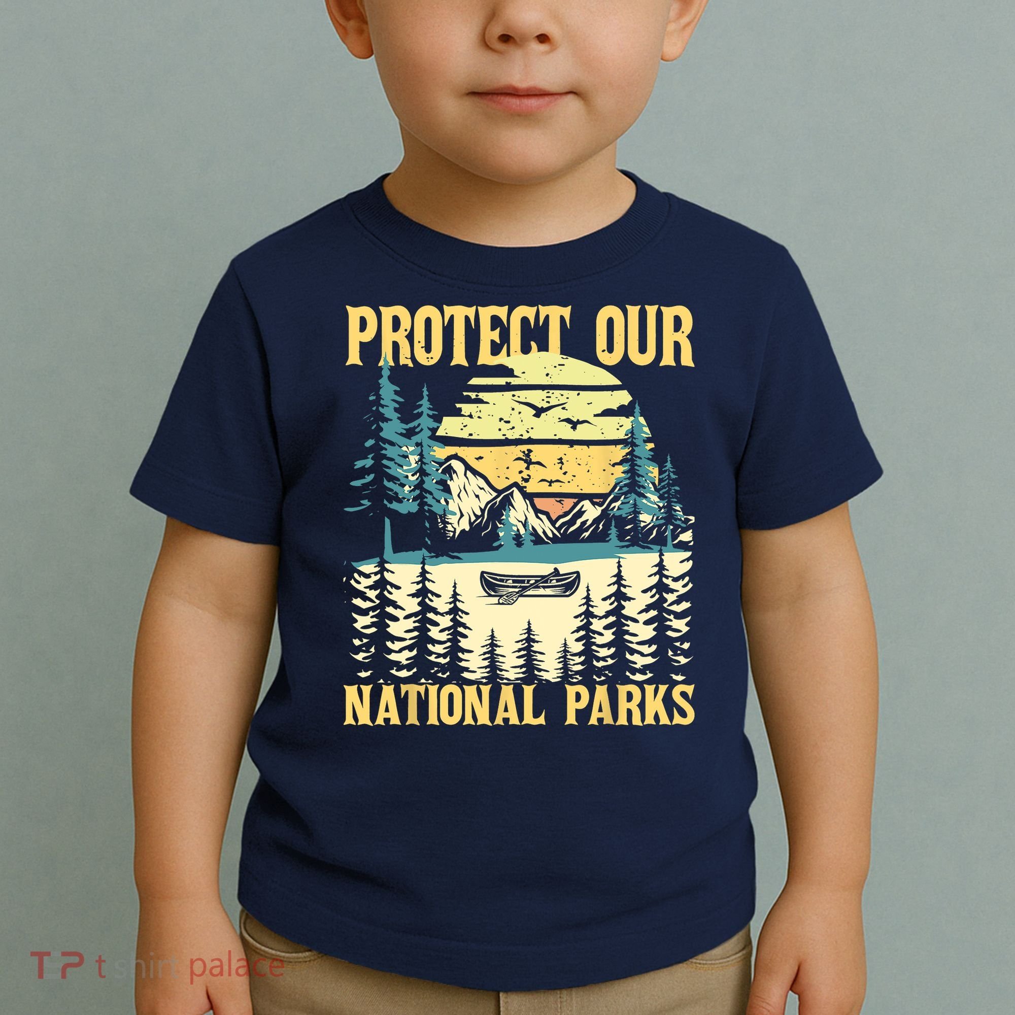 Protect Our US National Parks Hiking & Camping Lover Toddler T-Shirt
