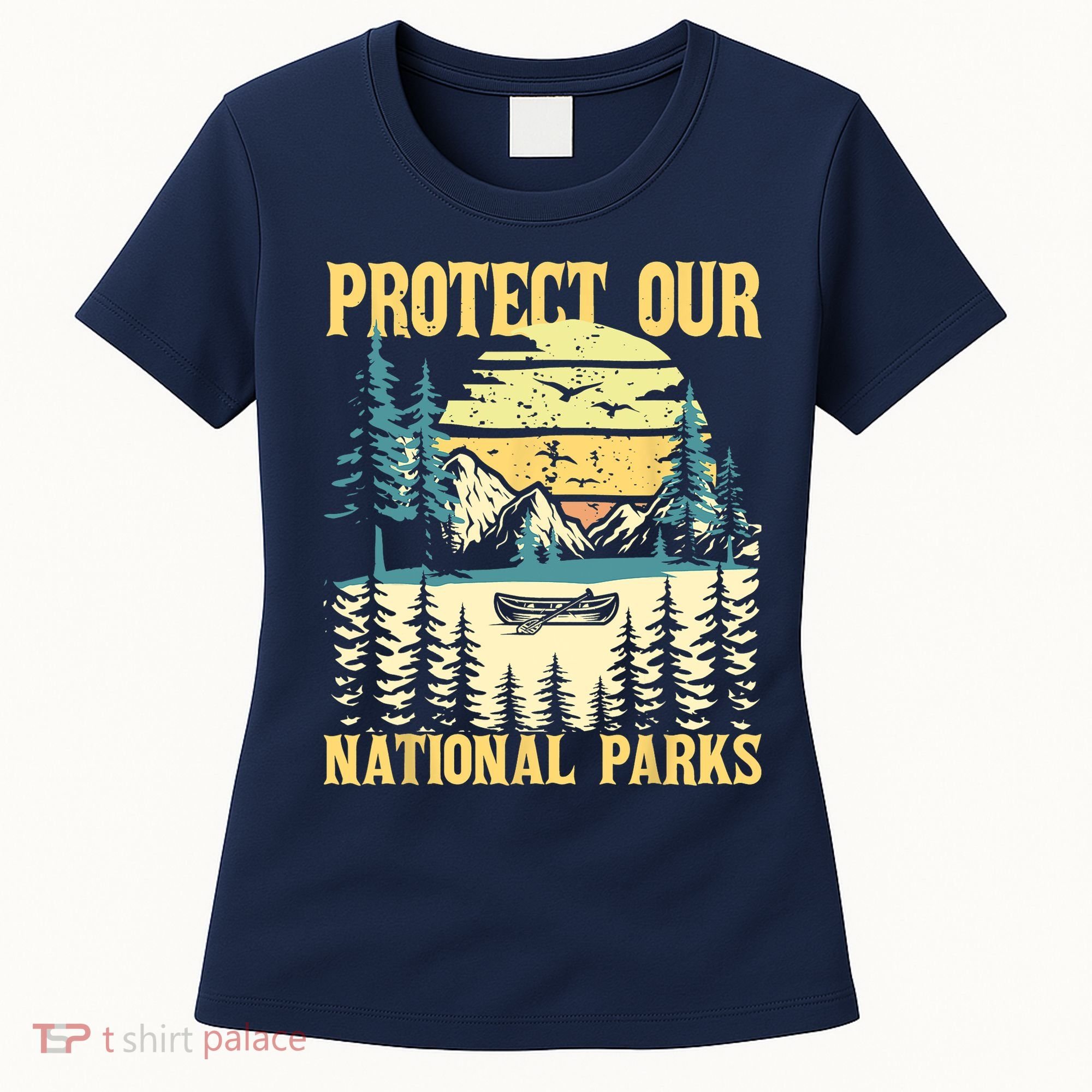 Protect Our US National Parks Hiking & Camping Lover Women's T-Shirt