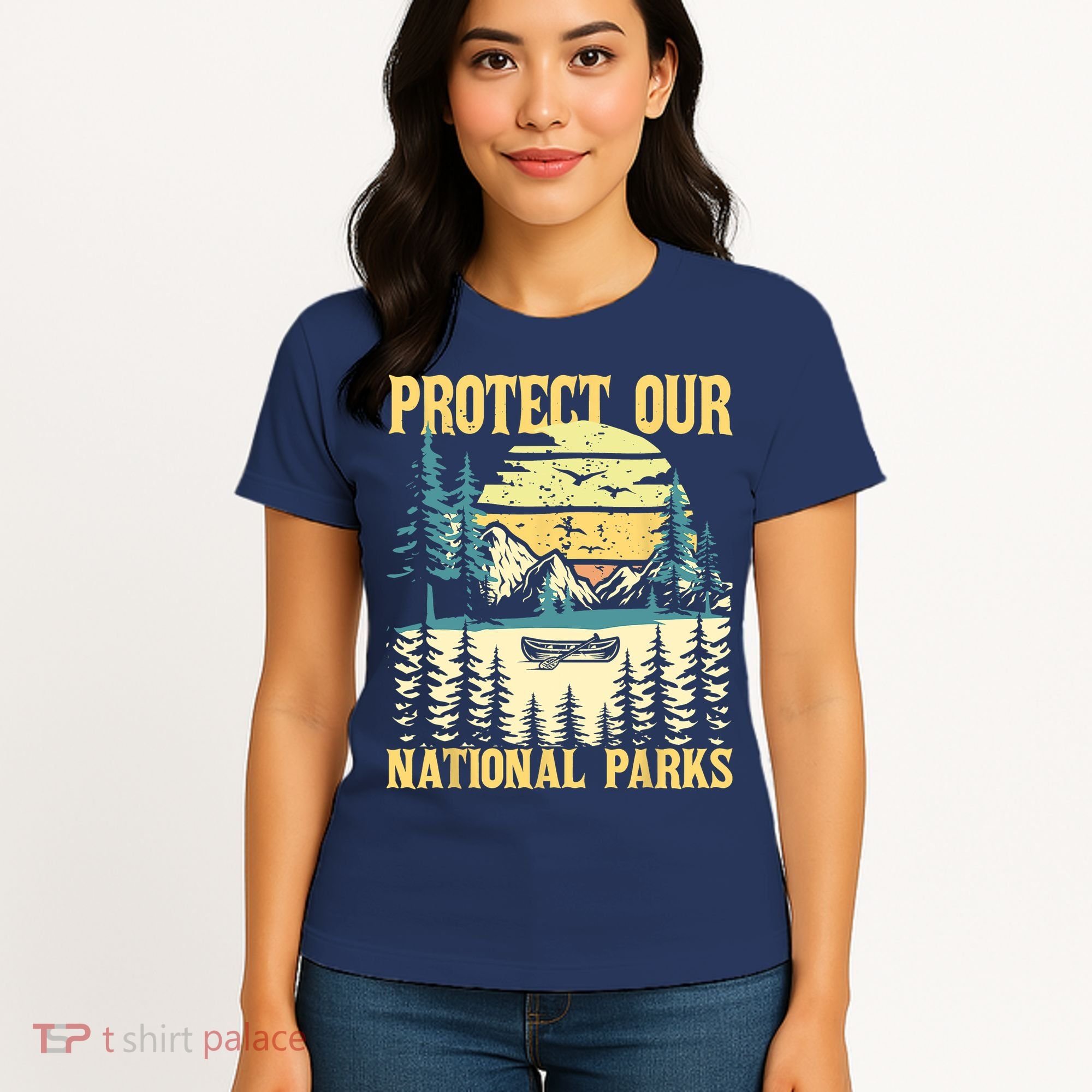 Protect Our US National Parks Hiking & Camping Lover Women's T-Shirt