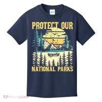 Protect Our US National Parks Hiking & Camping Lover Kids T-Shirt thumb 0