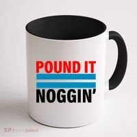 Pound It, Noggin' Coffee Mug thumb 1