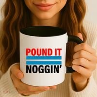 Pound It, Noggin' Coffee Mug thumb 3
