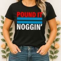 Pound It, Noggin' Women's T-Shirt thumb 2