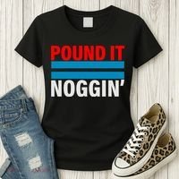 Pound It, Noggin' Women's T-Shirt thumb 3