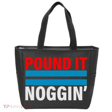 Pound It, Noggin' Tote Bag