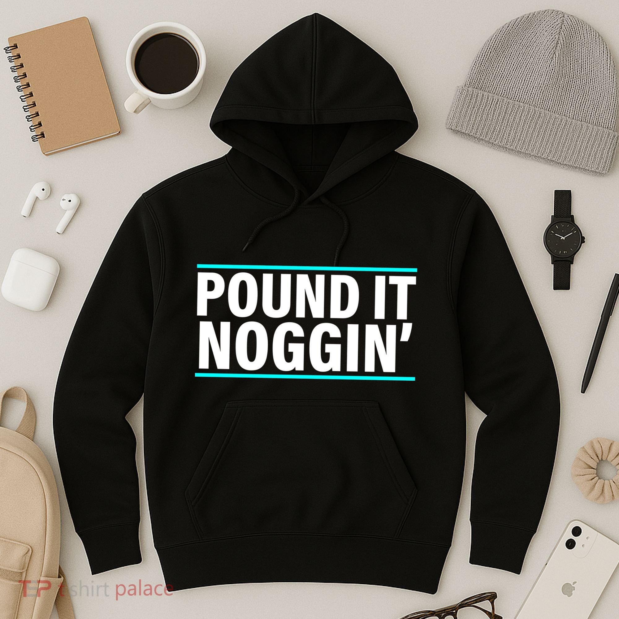 Pound It, Noggin' Funny Meme  Hoodie