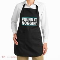 Pound It, Noggin' Funny Meme  Apron thumb 2