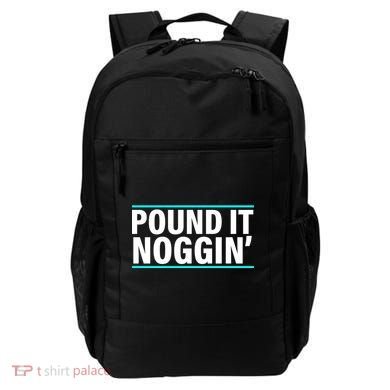 Pound It, Noggin' Funny Meme  Backpack