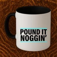 Pound It, Noggin' Funny Meme  Coffee Mug thumb 2