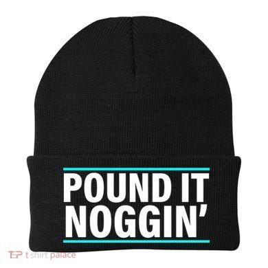 Pound It, Noggin' Funny Meme  Beanie