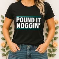 Pound It, Noggin' Funny Meme  Women's T-Shirt thumb 2