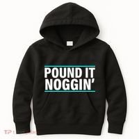 Pound It, Noggin' Funny Meme  Kids Hoodie thumb 0