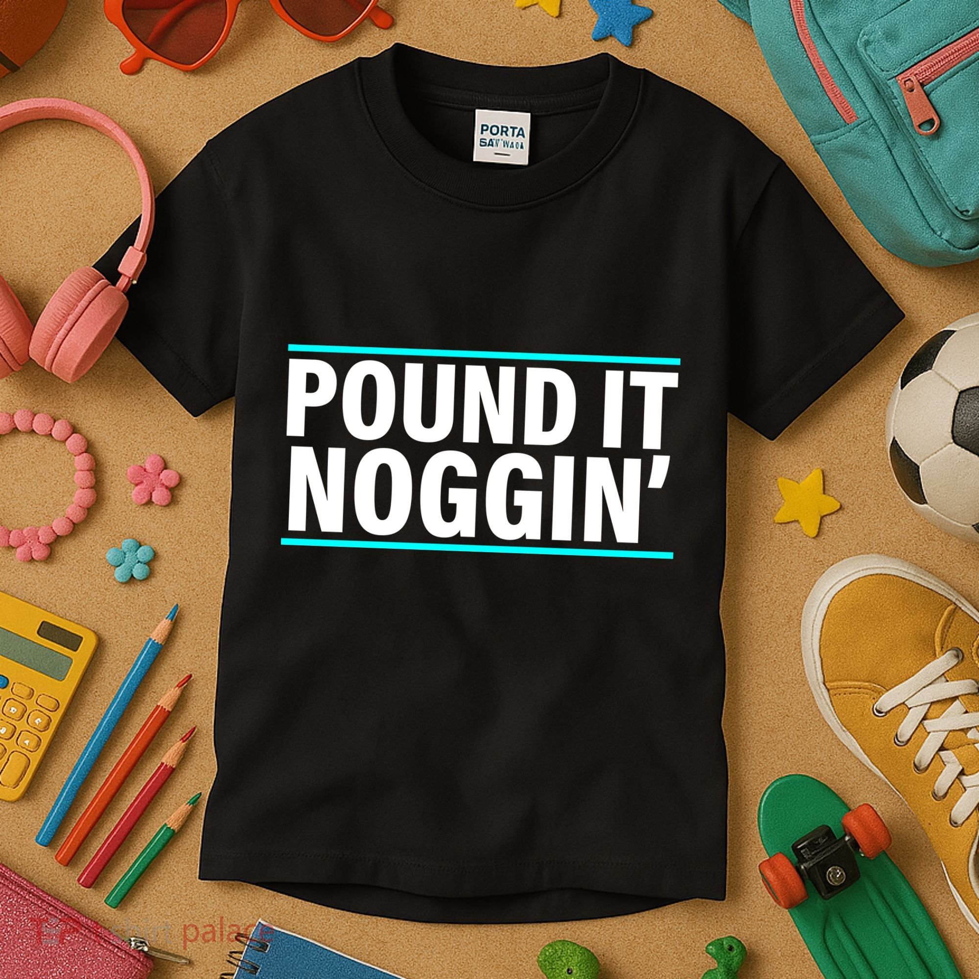 Pound It, Noggin' Funny Meme  Kids T-Shirt