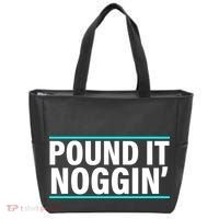 Pound It, Noggin' Funny Meme  Tote Bag thumb 0