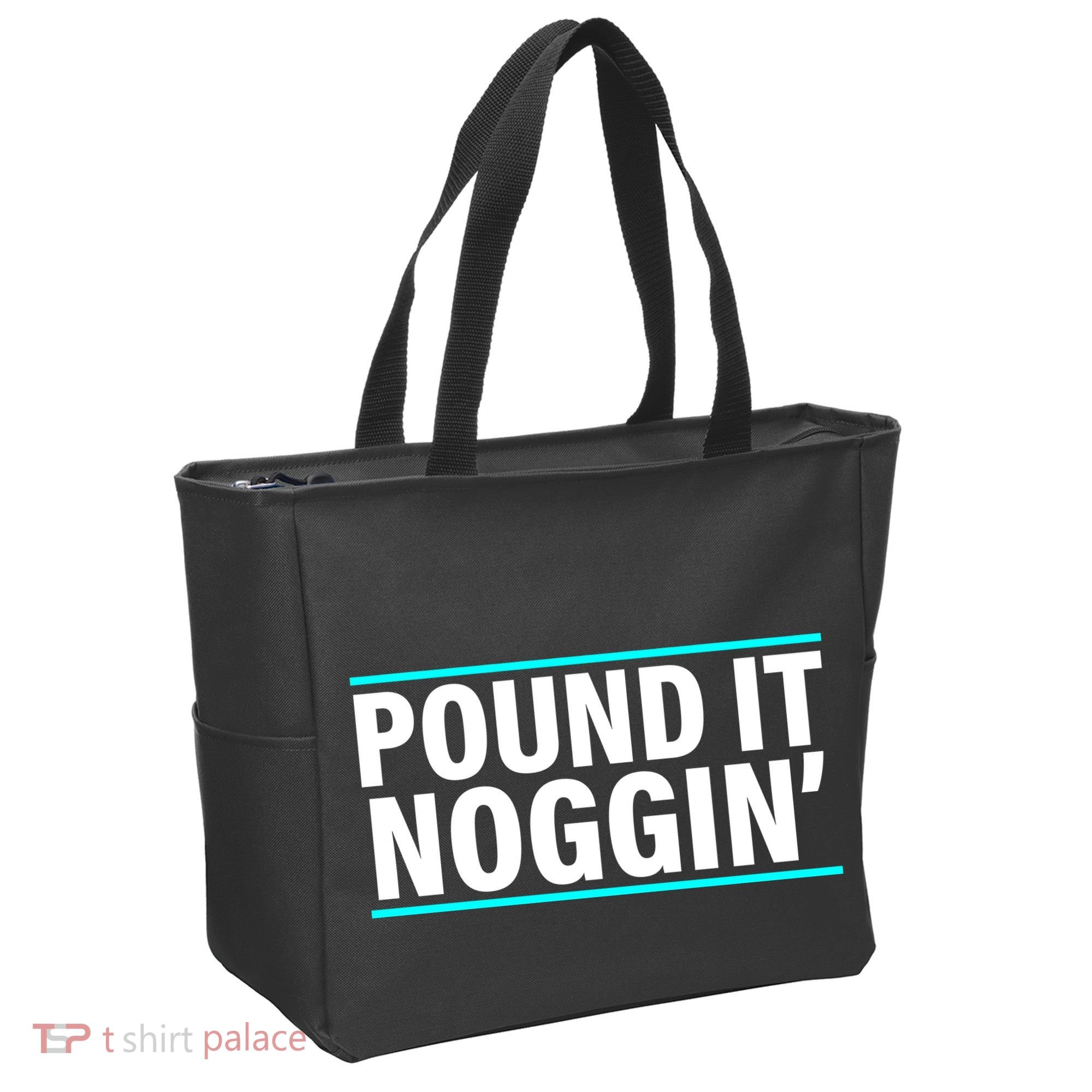 Pound It, Noggin' Funny Meme  Tote Bag
