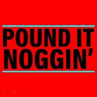 Pound It, Noggin' Funny Meme  Santa Hat thumb 1