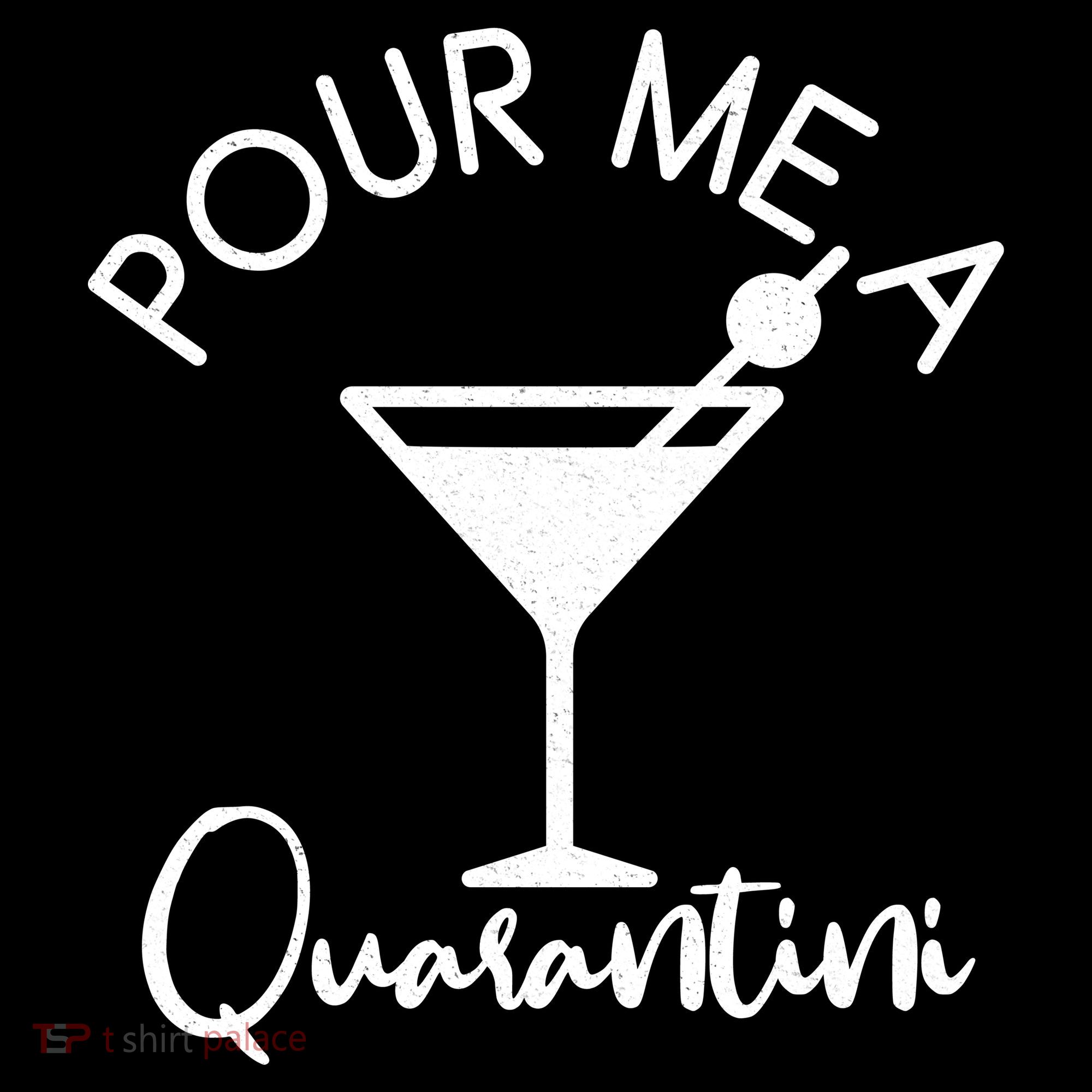 Pour Me A Quarantini Ornament