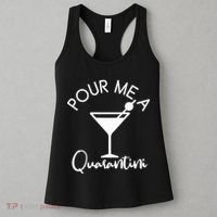 Pour Me A Quarantini Women's Tank Top thumb 3