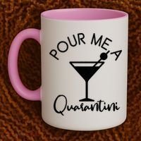 Pour Me A Quarantini Coffee Mug thumb 2