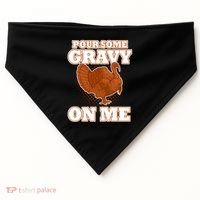 Pour Some Gravy On Me USA-Made Doggie Bandana thumb 0