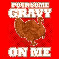 Pour Some Gravy On Me Santa Hat thumb 1