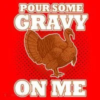 Pour Some Gravy On Me Santa Hat thumb 1