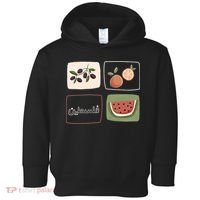 Palestine Olives Watermelon Orange Falasteen Palestinian Toddler Hoodie thumb 0