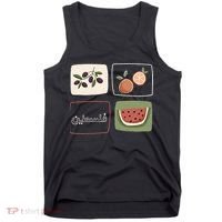 Palestine Olives Watermelon Orange Falasteen Palestinian Tank Top thumb 0