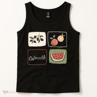 Palestine Olives Watermelon Orange Falasteen Palestinian Tank Top thumb 2