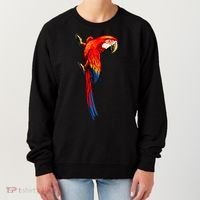 Parrot On Wall Women's Sweatshirt thumb 0